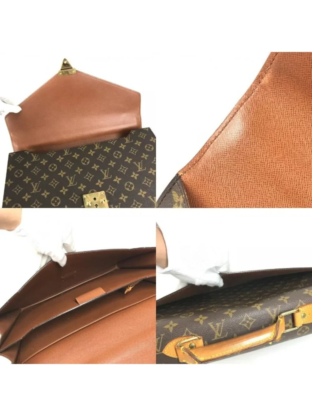 Louis Vuitton Business Bag Serviette Conseil Monogram Canvas Brown